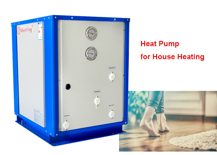 380V Geothermal Ground Source Heat Pump System Domestic Heating And Cooling