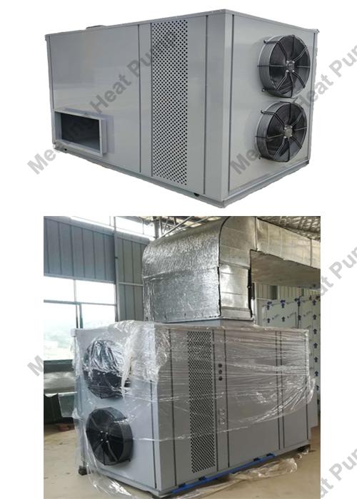 Cold Climate EVI Commercial Heat Pump Air Heater System For Glass