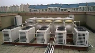 Household Electric Air Source Heat Pump Lower Heat Dissipate Long Operating Life