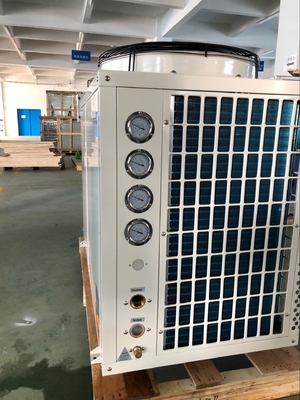 Air Source Heat Pump Unit Ultra Low Temperature Air Energy Heat Pump 10p Top Blowing Single System Circulating Hot Water