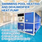 Residential Heat Pump / Hotel Heat Pump For Swimming Pool Rated Heating Capacity 16KW