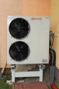 Energy Saving Air Force Heat Pump , Commercial Swimming Pool Air Source Heat Pump