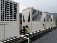 Economical Heat Pump Air Conditioner , Air Source Heat Pump System For Hotel / Airports