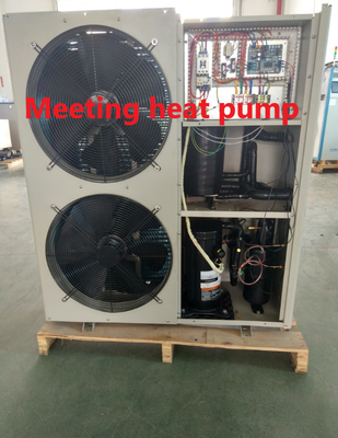 Floor Heating Air To Water Heat Pump Low Temp Galvanized Steel Sheet 380V Side Blow  Safe & Comfort