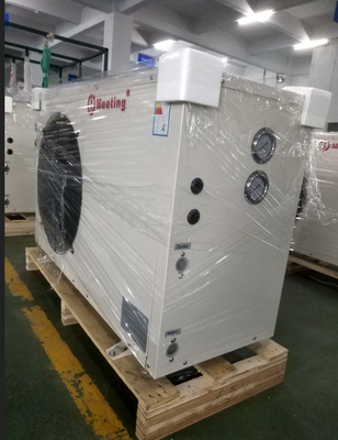 Heating House Home Heat Pump 220V / 380V 12KW Stainless Stell Shell