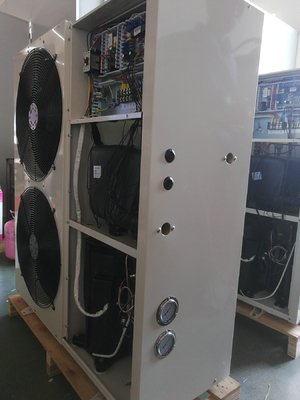 Green Air Source Heat Pump 21KW For House / Hotel With LCD Figer Touch Control