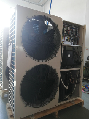 Green Air Source Heat Pump 21KW For House / Hotel With LCD Figer Touch Control