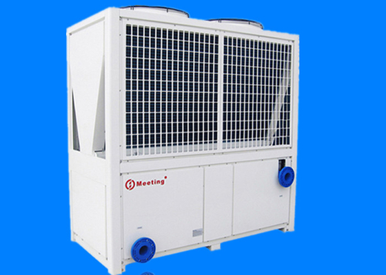 84KW EVI Constant 38 Degree Swimming Pool Heat Pump Pool Water Heater 22000L/H Anti - Corrosion Heat Exchanger