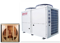 42KW Indoor Sauna Rooms For Home Swimming Pool Heat Pump With R410A / R417A Constant Temperature 38℃