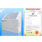 12KW White Galvanized Sheet ≤40Db Air To Water Heat Pump With Floor Pipes Heating System