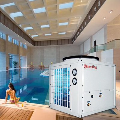 Top Blow Air To Water 5P Heat Pump Water Heater In Home Pool Apartment