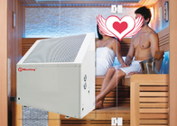 Automaticlly Defrosting Commercial Heat Pump 12KW Ultra Low Noise High Efficiency For Sauna Room
