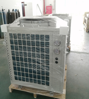 Meeting 38KW Constant Temperature Heat Pump Swimming Pool Heaters  Top Blown Titanium Heat Exchanger