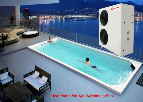 Meeting Hydroelectric Separation Air Source Heat Pump Air To Water Swim Endless Pool / Outdoor Spa Water Heater