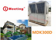 High Performance Large Villa Home Heat Pump Air To Water  Copper Pipe Thick 0.8-1 Mm