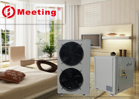 Meeting Small Air Sourcesplit Unit Heat Pump For Md60d Domestic Hot Water And Heating System