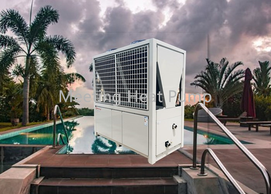 Meeting 120KW Swimming Pool Heater For Pool / Spa Tubs / Sauna Air To Water EVI Heat Pump