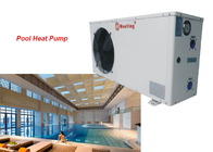 ROHS Air To Water Heat Pump Swimming Pool Heater 380V Three Phase Voltage Anti - Corrosion Titanium Heat Exchanger