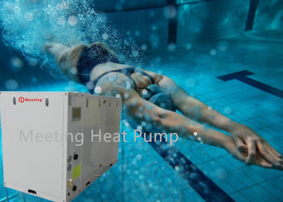 50Hz 27KW Indoor Swimming Pool Heat Pump Air To Water Fresh Air And Dehumidify