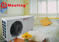 4.8KW Air To Water Heat Pump With Radiator Heating System Gray White Color Galvanized Sheet