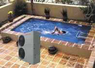 5P Side Blowing EVI High Temperature Machine For Outdoor Large And Small Swimming Pool 13KW Air Water Heat Pump