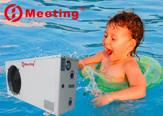 Meeting 4KW baby swimming pool horizontal air source portable electric water heater 1p heat pump Rohs