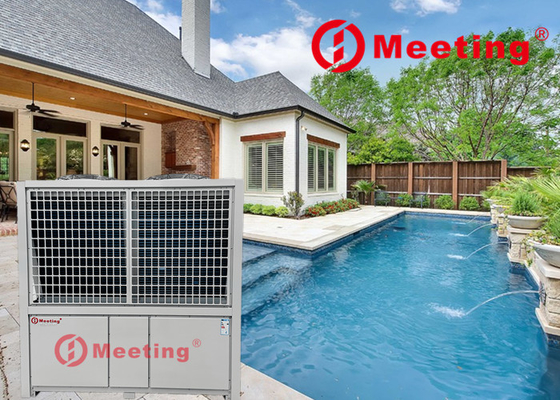 120KW Swimming Pool Heater For Spa Tubs / Sauna Air To Water  Heat Pump