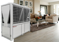 72KW Heat Pump Air Conditioning , Indoor Heating Hotel Airport Air Source Heat Pump System