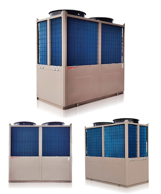 Meeting MD560D-EVI Heating Capacity 216KW Top-Blown Air Source Heat Pump for Commercial Buildings