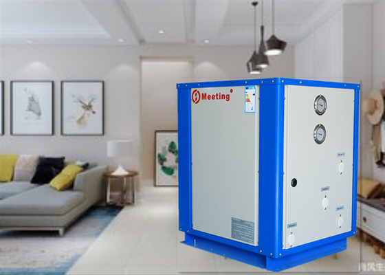 Mds50d water source Trinity heat pump domestic hot water supply and space heating system