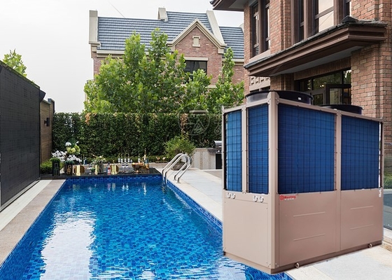 Rose Gold Constant Temperature 240KW Air Source Heat Pump For Swimming Pool