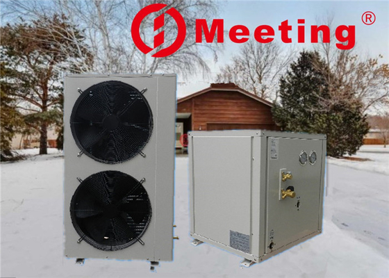 Meeting Small Air Sourcesplit Unit Heat Pump For Md60d Domestic Hot Water And Heating System