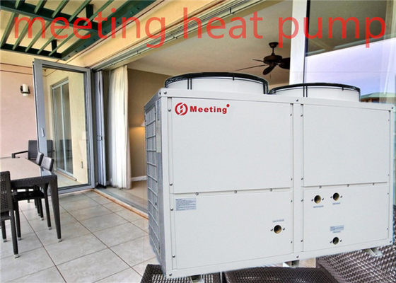 Meeting 42KW Trinity Air Source Heat Pump Copeland Compressor Work With Solar Water Heater