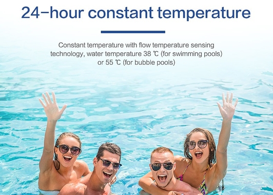 84KW Monoblock Pool Heat Pump Air Source For Swim Spa And Sauna