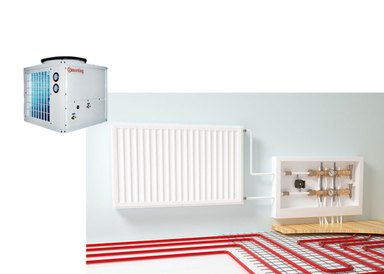 Meeting 12KW green refrigerant R410a air source heat pump for floor heating sanitary hot water heatpumps Rohs