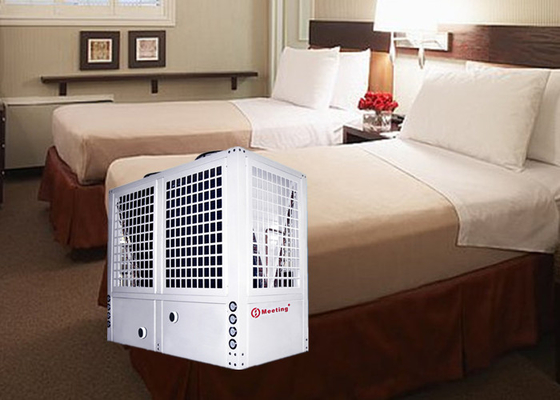 R407C 220V mv MD200D-8 air-water heat pump with heat capacity heating system