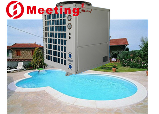 Meeting md70d titanium jacuzzi spa 28kw big swimming pool project heat pump air to water CB