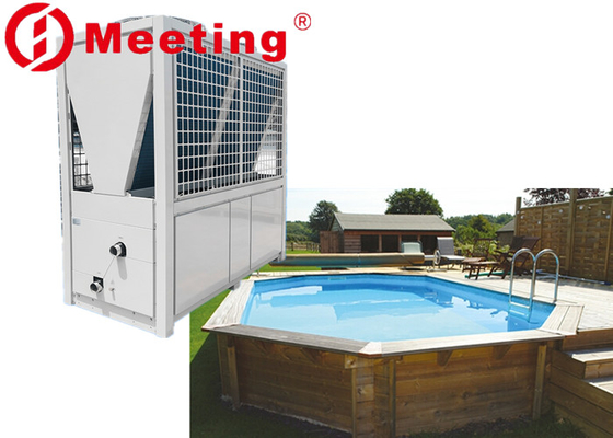 Heat Pump For Pool 50kw Heat Pumps Efficiency Anti-Corrosion Swimming Pool Heat Pump Water Chilling Unit