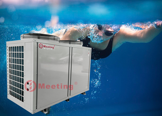 Meeting commercial air source swim pool heat pump water heater for heating pool water 380V/50Hz/60Hz