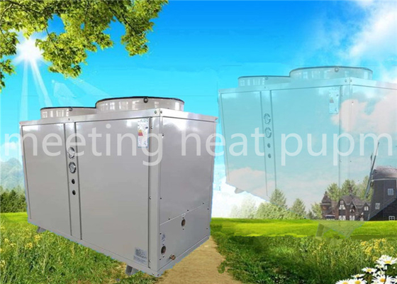 Air Source Heat Pump Unit Ultra Low Temperature Air Energy Heat Pump 10p Top Blowing Single System Circulating Hot Water