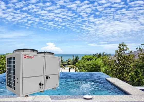 Meeting commercial air source swim pool heat pump water heater for heating pool water 380V/50Hz/60Hz