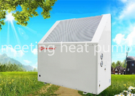 Meeting 5p Air Source Heat Pump Swimming Pool Low Temperature Unit Ultra Quiet Pool Heating Project