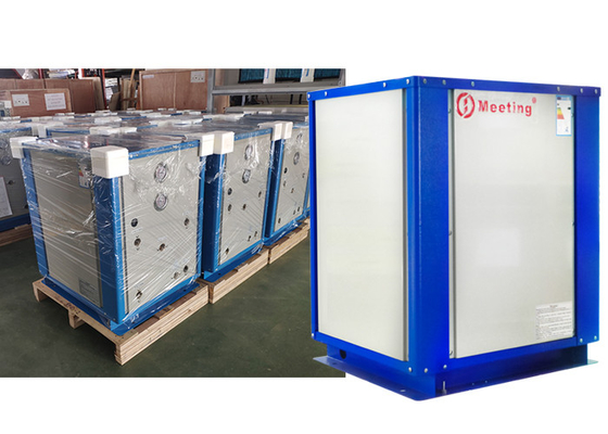 Meeting 19kw Mds50d Brazed Plate Heat Exchanger For Hot Water Heating / Cooling Function Of Ground Source Heat Pump