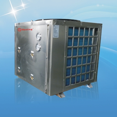 Md30d Stainless Steel Shell Low Temperature Air Energy Water Heater Domestic Air Source Heat Pump Water Heater Project