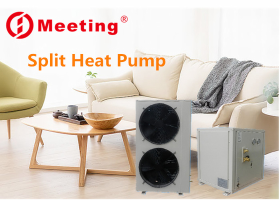 Air Source Split Unit Heat Pump For Md60d Domestic Hot Water And Heating System