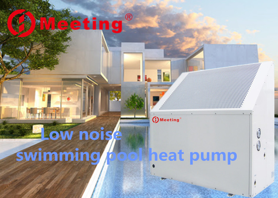 Best price Meeting 5P Ultra-quiet Swimming Pool Heat Pump Portable Pool Heater with Galvanized sheet metal shell