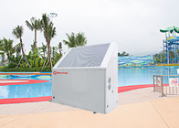 5500L/H air source heat pump for heating and cooling low noise fan commercial heat pump heat pump customization
