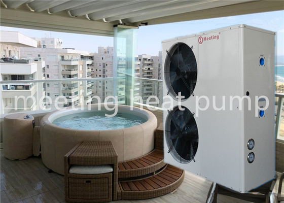 Meeting 18kw Small High Temperature Swimming Pool Heat Pump Energy Saving Environmental Protection R32 Water 45℃