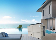 Meeting 19 years factory high efficient 50KW air to water heat pump swimming pool heater R32