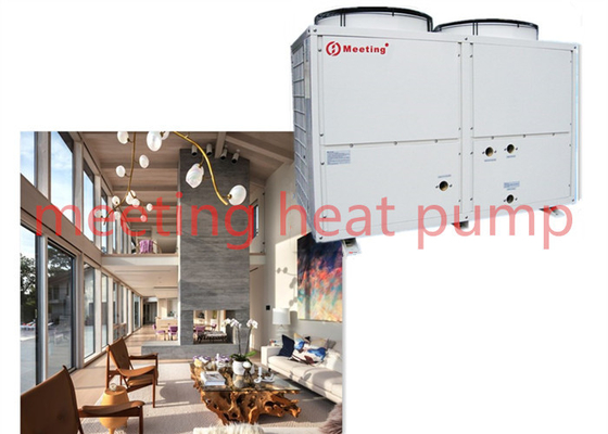 Meeting MD100D 36.8KW Trinity Air Source Heat Pump Hot Water Heating And Cooling System